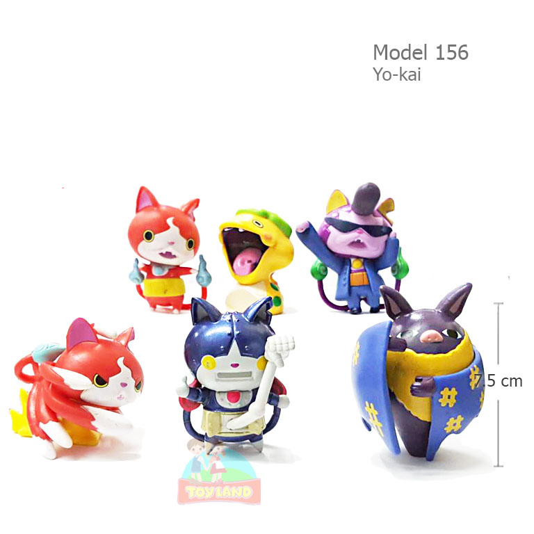 Action Figure Set - Model 156 :  Yo-Kai